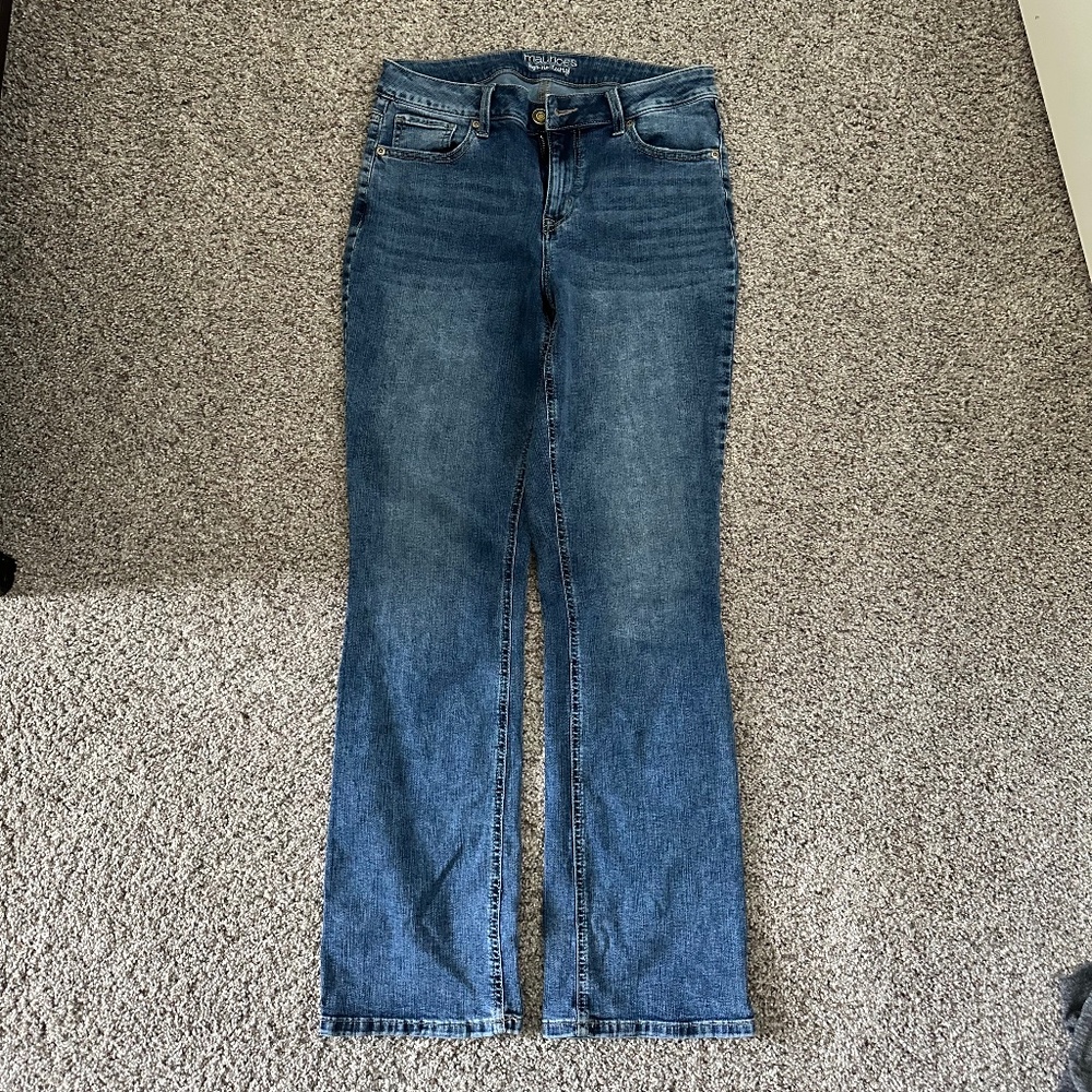 Maurices high rise curvy boot cut jeans 10 regular